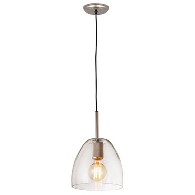 Netta 1 Light Mini Pendant 8 Inch Tall and 10 Inch Wide by Atlas - CL11652-NK