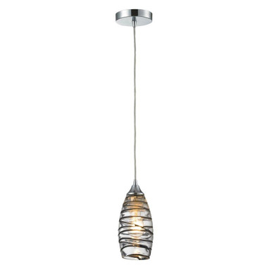 Twister 1 Light Mini Pendant 10 Inch Tall and 5 Inch Wide by Atlas - CL11700-CL