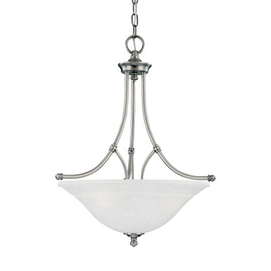 Harmony 3 Light Pendant 25 Inch Tall and 21 Inch Wide by Atlas - CL11776-SV