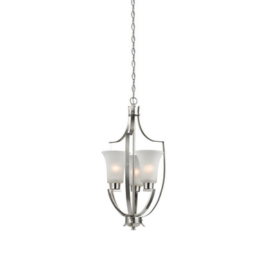 Foyer 3 Light Pendant 27 Inch Tall and 15 Inch Wide by Atlas - CL11773-NK