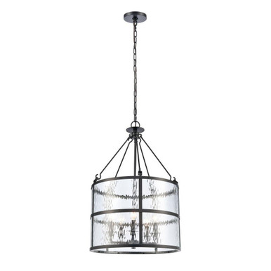 Solace 5 Light Pendant 27 Inch Tall and 18 Inch Wide by Atlas - CL11827-BK