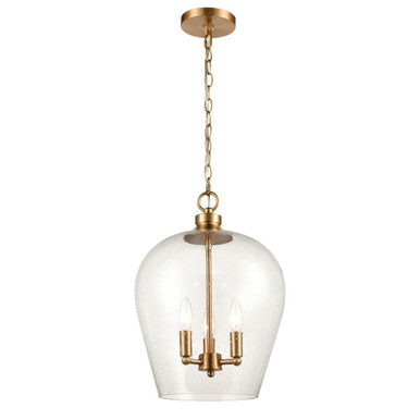 Darlene 3 Light Pendant 18 Inch Tall and 13 Inch Wide by Atlas - CL11763-BS