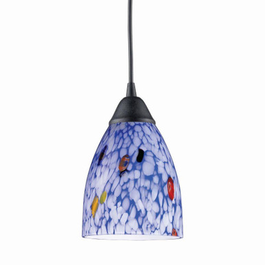 Classico 1 Light Pendant 7 Inch Tall and 5 Inch Wide by Atlas - CL11754-BL