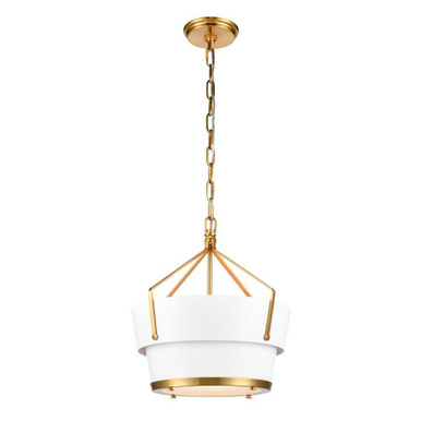 Marin 1 Light Pendant 16.5 Inch Tall and 14 Inch Wide by Atlas - CL11795-BS