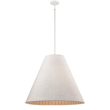 Sophie 4 Light Pendant 25 Inch Tall and 30 Inch Wide by Atlas - CL11830-WH
