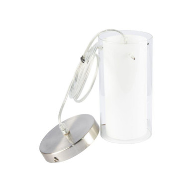 Duskholm 1 Light Mini Pendant 7.5 Inch Tall and 3.88 Inch Wide by Atlas - CL11966-SV