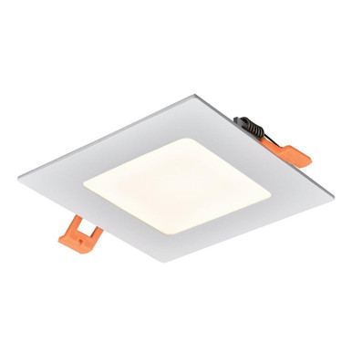 Mercury 9W LED Square Recessed Light 1.5 Inch and 4.75 Inch Wide by Atlas - CL11967-WH
