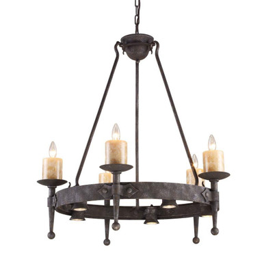 Cambridge 5 Light Chandelier 34 Inch Tall and 33 Inch Wide by Atlas - CL12099-BZ