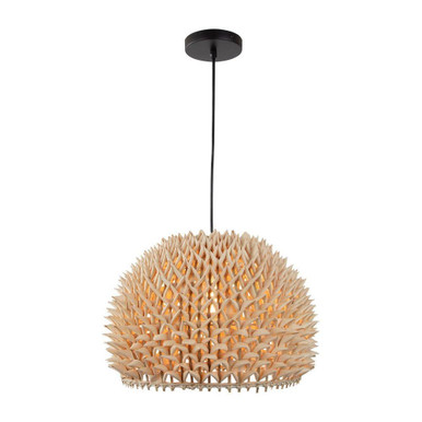 Durian 1 Light Pendant 12 Inch Tall and 14 Inch Wide by Atlas - CL12546-NA