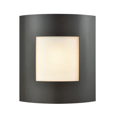 Bella 1 Light Outdoor Wall Mount 10 Inch Tall and 9 Inch Wide by Atlas - OL11069-BZ