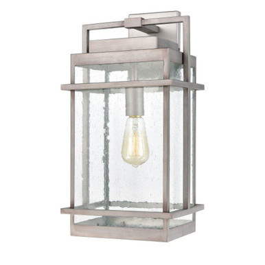 Breckenridge 1 Light Outdoor Wall Mount 22 Inch and 10 Inch Wide by Atlas - OL11079-SV
