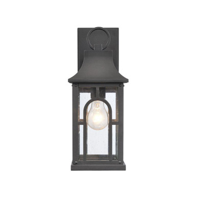 Triumph 1 Light Outdoor Wall Mount 14.5 Inch Tall X 5.75 Inch Wide by Atlas - OL11228-BK