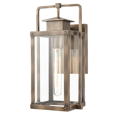 Crested Butte 1 Light Outdoor Wall Sconce 14 Inch and 7 Inch Wide by Atlas - OL11304-BS
