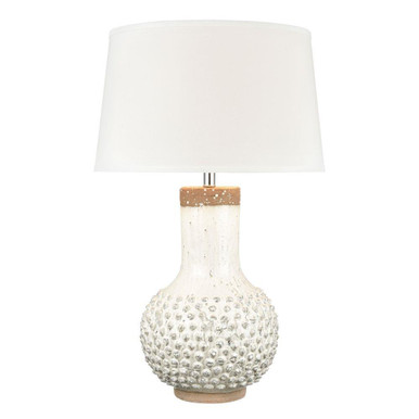 Elinor 1 Light Table Lamp 32 Inch Tall and 19 Inch Wide by Atlas - PL11053-WH