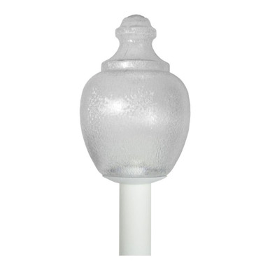 Etch 1 Light Outdoor Post Mount 15.5 Inch Tall and 10.5 Inch Wide by Atlas - OL11303-WH