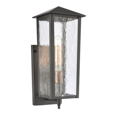 Marquis 1 Light Outdoor Wall Sconce 18 Inch Tall and 7 Inch Wide by Atlas - OL11345-BK