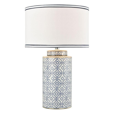 Ambert 1 Light Table Lamp 27 Inch Tall and 17 Inch Wide by Atlas - PL11124-BL