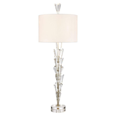 Jubilee 1 Light Table Lamp 45.5 Inch Tall and 15.5 Inch Wide by Atlas - PL11176-CL