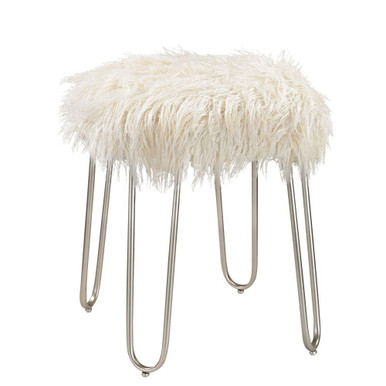 Betty Vanity Stool 20.5 Inch Tall and 15.5 Inch Wide by Atlas - SE11005-01