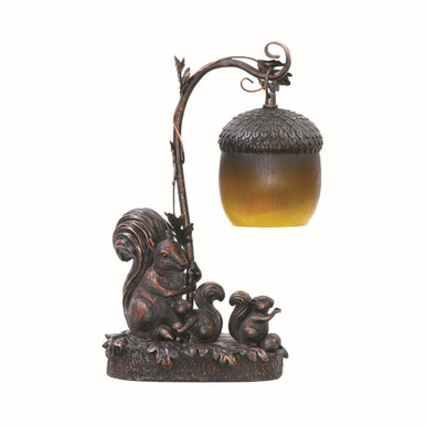 Squirrel Acorn Light 1 Light Table Lamp 14.5 Inch and 8 Inch Wide by Atlas - PL11226-BZ