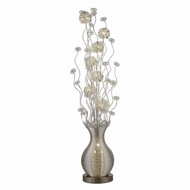 Uniontown 1.5W 10 LED Floor Lamp 63 Inch Tall and 13 Inch Wide by Atlas - PL11234-SV