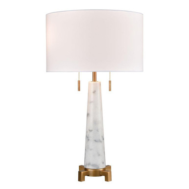Rocket 2 Light Table Lamp 27 Inch Tall and 16 Inch Wide by Atlas - PL11216-WH
