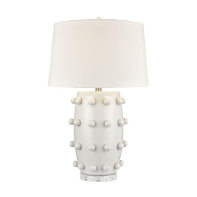 Torny 1 Light Table Lamp 28 Inch Tall and 15 Inch Wide by Atlas - PL11232-WH