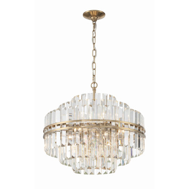 Hayes 12 Light Medium Chandelier by Crystorama - HAY1405