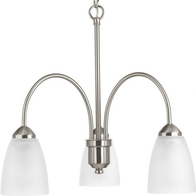 Gather 3 Light Small Chandelier by Progress P4734