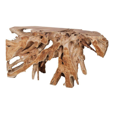 Teak Root Console Table 30 Inch Tall and 60 Inch Wide by Atlas - TA11194-01