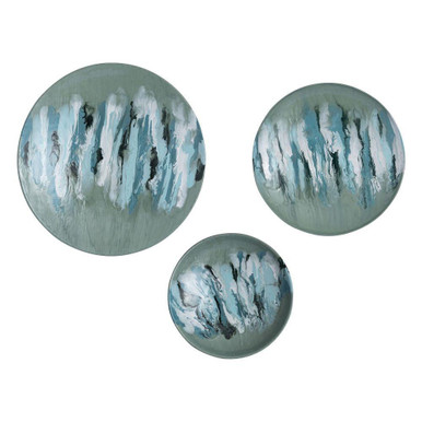 Spindrift Dimensional Wall Art (Set of 3) 22.5 X 22.5 Inch Wide by Atlas - WA11150-01S