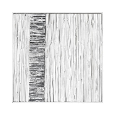 Stripe Wood I Dimensional Wall Art 23.5 Inch Tall X 23.5 Inch Wide by Atlas - WA11154-01
