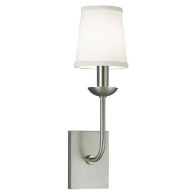 Circa 1 Light Wall Sconce 13.5 Inch Tall and 13.5 Inch Wide by Atlas - WL11050-NK