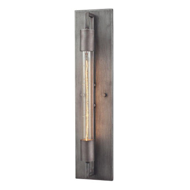Laboratory 1 Light Wall Sconce 20 Inch Tall and 5 Inch Wide by Atlas - WL11099-GY