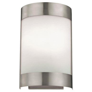 Zenith 1 Light Wall Sconce 10 Inch Tall and 7 Inch Wide by Atlas - WL11175-SV