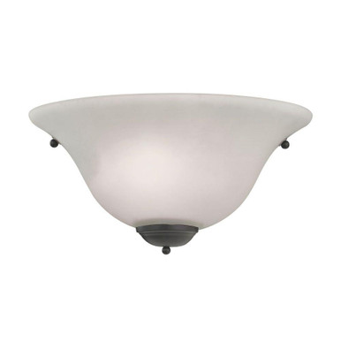 Tropea 1 Light Wall Sconce 5 Inch Tall and 12 Inch Wide by Atlas - WL11162-BZ