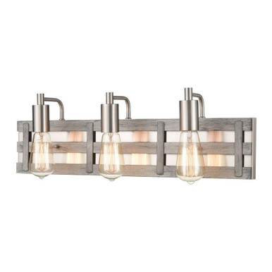 Brigantine 3 Light Bath Vanity 7 Inch Tall and 23 Inch Wide by Atlas - WL11223-NK
