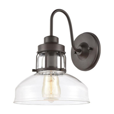Manhattan Boutique 1 Light Wall Sconce 12 Inch Tall X 9 Inch Wide by Atlas - WL11105-BZ