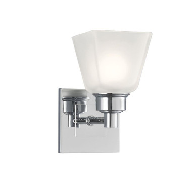 Matthew 1 Light Wall Sconce 8.25 Inch Tall and 4.5 Inch Wide by Atlas - WL11107-CH