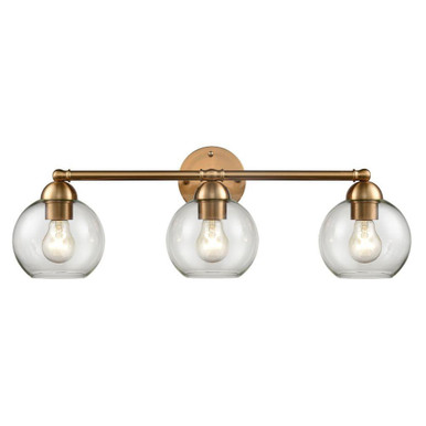 Astoria 3 Light Bath Vanity 9 Inch Tall and 25 Inch Wide by Atlas - WL11193-GD