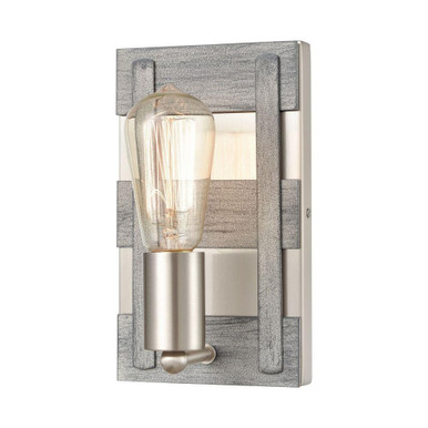 Brigantine 1 Light Bath Vanity 9 Inch Tall and 5 Inch Wide by Atlas - WL11224-NK