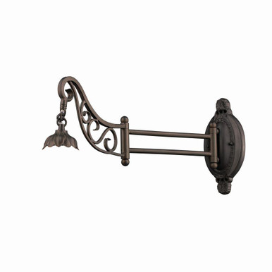 Mix N Match 1 Light Wall Sconce 11 Inch Tall and 7 Inch Wide by Atlas - WL11113-BZ
