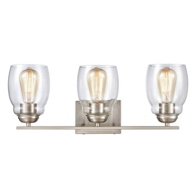 Calistoga 3 Light Bath Vanity 9 Inch Tall and 22 Inch Wide by Atlas - WL11242-NK