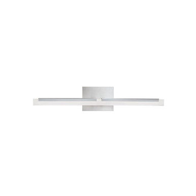Double L 21W LED Bath Vanity 1.25 Inch Tall and 26 Inch Wide by Atlas - WL11281-NK