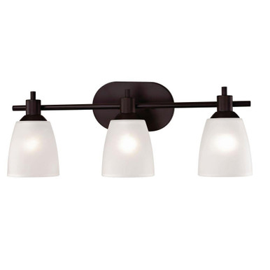 Jackson 3 Light Bath Vanity 9 Inch Tall and 22 Inch Wide by Atlas - WL11340-BZ