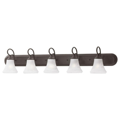 Elipse 5 Light Bath Vanity 9.5 Inch Tall and 48 Inch Wide by Atlas - WL11286-BZ