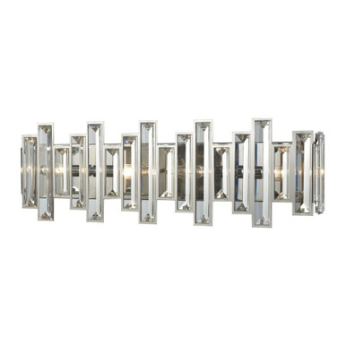 Crystal Heights 4 Light Bath Vanity 8 Inch Tall and 25 Inch Wide by Atlas - WL11268-CH