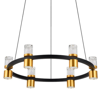 Ellegi 6 Light Medium Chandelier by Vonn - VMC34224BL