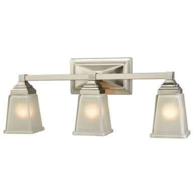 Sinclair 3 Light Bath Vanity 9 Inch Tall and 22 Inch Wide by Atlas - WL11438-NK