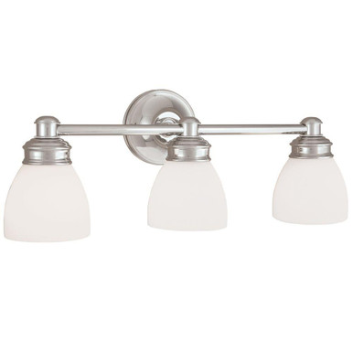 Spencer 3 Light Bath Vanity 8.5 Inch Tall and 21.5 Inch Wide by Atlas - WL11446-CH